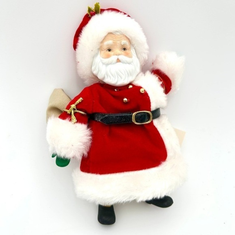 Gorham 6" St. Nicholas Santa Claus Christmas Ornament Holiday Decor 1985